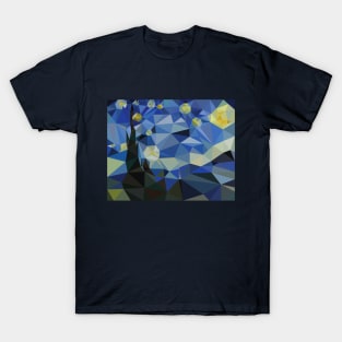 Abstract Starry Night T-Shirt